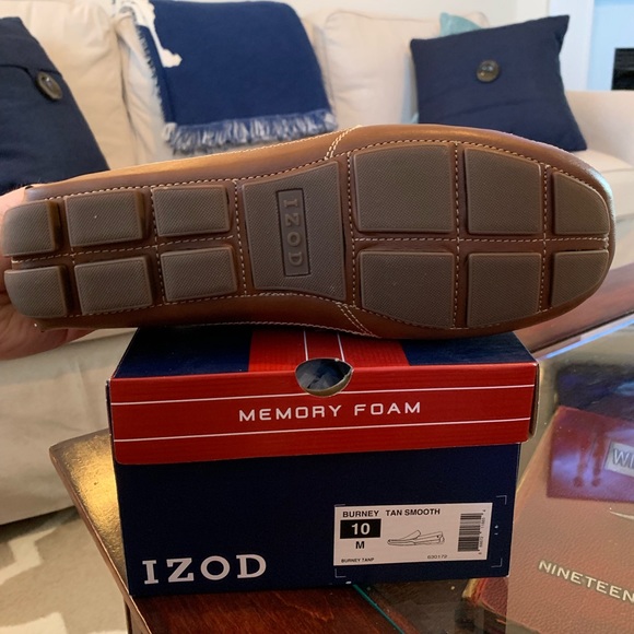 IZOD Loafers- Burney- Tan/Smooth-MENS - Picture 5 of 6